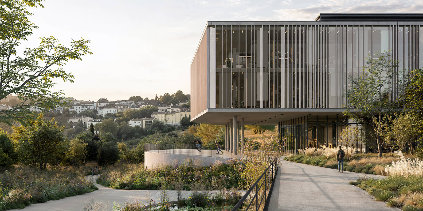 Rendering of Parkside Pavilion in Germany