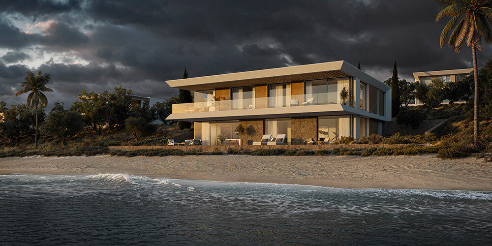 Rendering of Seaside Serenity in France